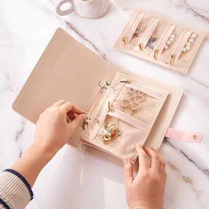 Faux Leather Jewelry Storage Book™