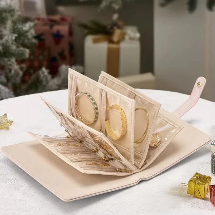 Faux Leather Jewelry Storage Book™